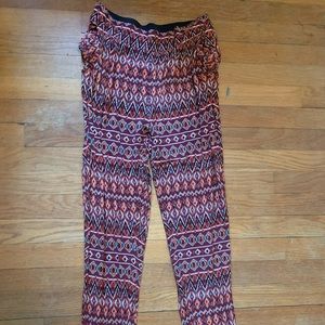Multicolor Aztec pants